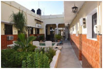 Hotel for Sale Back Courtyard