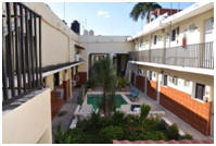 Hotel for Sale Back Courtyard